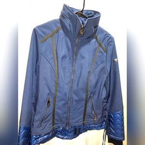 Guess Navy Jacket with adjustable sides